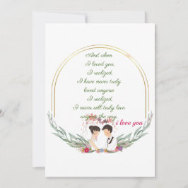 Einfache Goldrahmen Ferienkarte Ankündigung