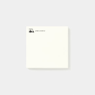 Einfache Golf Fan Personal Stationierung Post-it Klebezettel