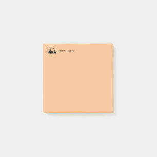 Einfache Golf Fan Personal Stationierung Post-it Klebezettel