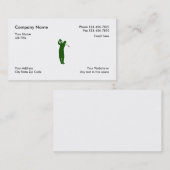 Einfache Golf-Visitenkarten Visitenkarte (Vorne/Hinten)