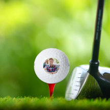 Einfache Golfer-Fotovorlage