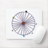 Einfache Gottheiten durch reiches La Bonté Mousepad (Mit Mouse)