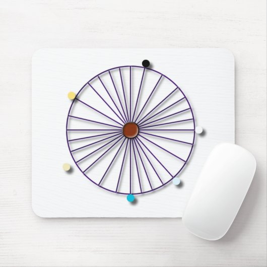 Einfache Gottheiten durch reiches La Bonté Mousepad (Mit Mouse)