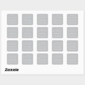 EINFACHE GRADUATKALLIGRAPHIE | DANK IHNEN STICKER (Blatt)