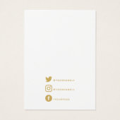 Einfache Grafikkarte für den Ohrring (Rückseite)