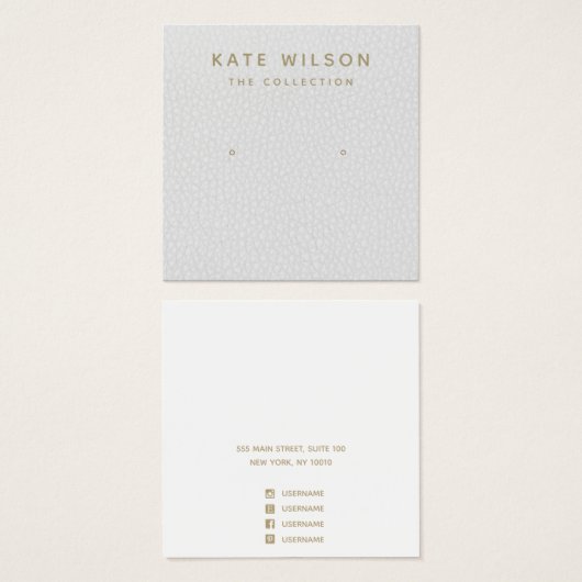 Einfache Grafikkarte mit grauem Stuhl (Vorne & Hinten)