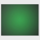 Einfache Grainy Green Black Vignette Geschenkpapier (Flach)