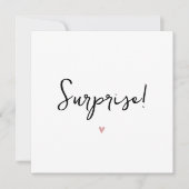 Einfache Grandeltern-Ankündigungskarte Ankündigung (Vorderseite)