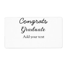 Einfache Gratulationen Abschluss hinzufügen