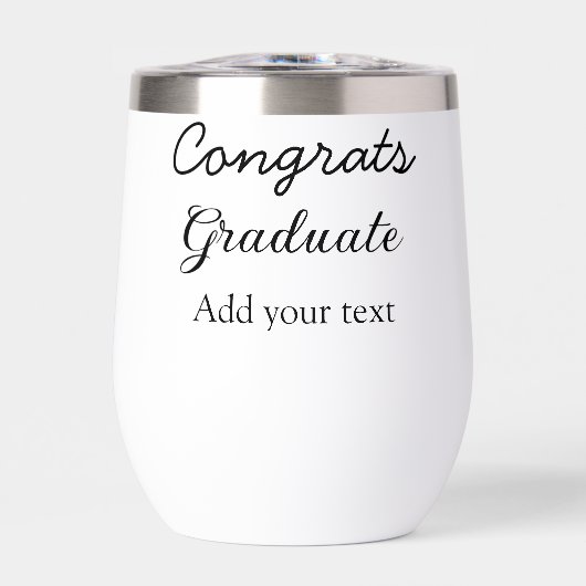 Einfache Gratulationen Abschluss hinzufügen (Vorderseite)