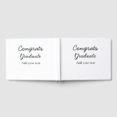 Einfache Gratulationen Abschluss hinzufügen Gästebuch (Voll)