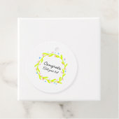 Einfache Gratulationen Abschluss hinzufügen Geschenkanhänger (Beispiel)