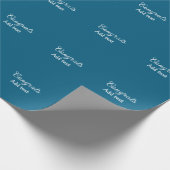 Einfache Gratulationen Abschluss hinzufügen Geschenkpapier (Ecke)