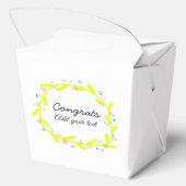 Einfache Gratulationen Abschluss hinzufügen Geschenkschachtel (Rückseite)