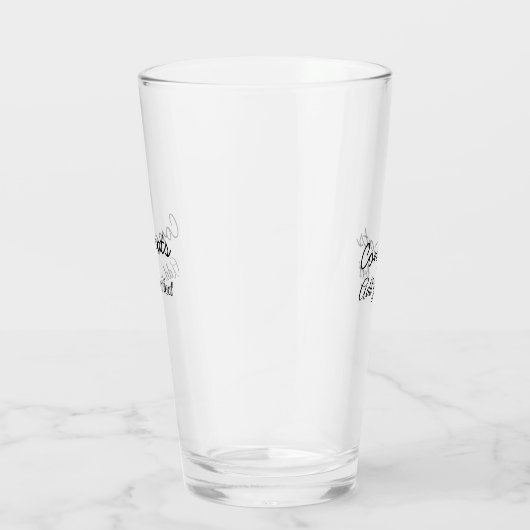 Einfache Gratulationen Abschluss hinzufügen Glas (Rechts)