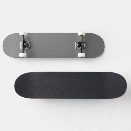 Einfache graue Behörde® Skateboard (Horizontal)