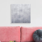 Einfache graue rustikale Steinwirkung Leinwanddruck (Insitu (Wohnzimmer))