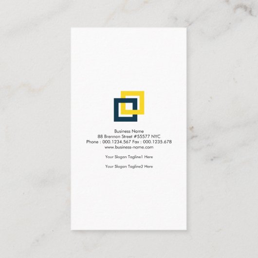 Einfache graue Schichtrebars-Technik Visitenkarte (Rückseite)