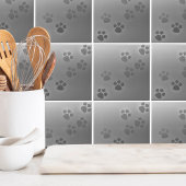 Einfache graue Tierpflasterfolie Fliese