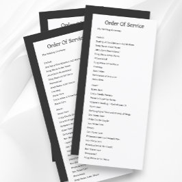 Einfache graue weiße Service-Hochzeitskarte Einladung