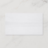 Einfache Graumuster Schlicht Moderne Visitenkarte (Rückseite)