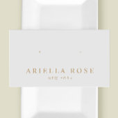 Einfache Gray Crafter Earring Juwelier Display Car