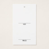 Einfache Größe der Kleidung ändern Anzeigenpreisma (Rückseite)