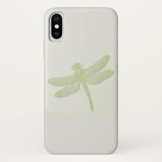 Einfache, große grüne Stempeltreppe Case-Mate iPhone Hülle (Rückseite)