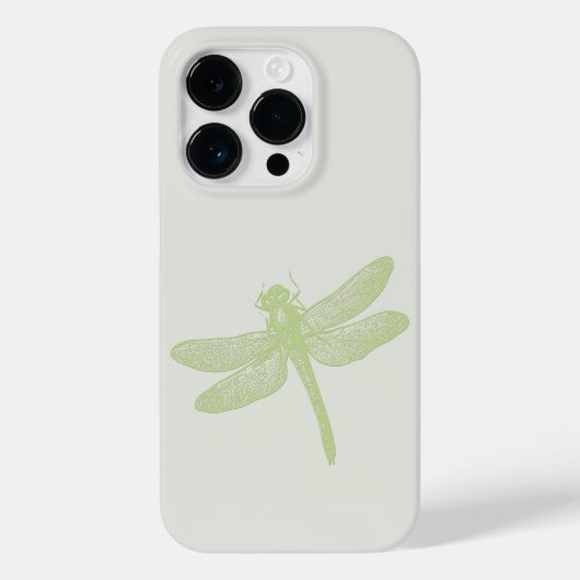 Einfache, große grüne Stempeltreppe Case-Mate iPhone Hülle (Rückseite)