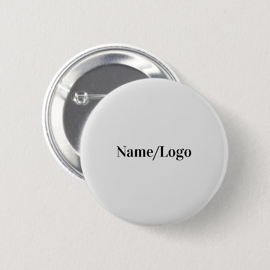 Einfache grüne Aquarellfarbe abstrakt Logo hinzufü Button (Vorne & Hinten)