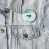 Einfache grüne Aquarellfarbe abstrakt Logo hinzufü Button (Beispiel)
