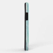 Einfache grüne Aquarellfarbe abstrakt Logo hinzufü Case-Mate iPhone Hülle (Hinten/Rechts)