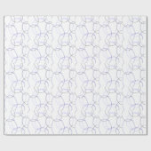 Einfache grüne Aquarellfarbe abstrakt Logo hinzufü Geschenkpapier (Flach)