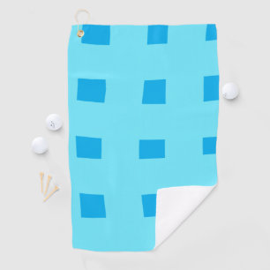 Einfache grüne Aquarellfarbe abstrakt Logo hinzufü Golfhandtuch