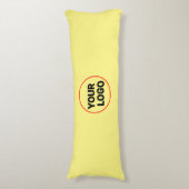 Einfache grüne Aquarellfarbe abstrakt Logo hinzufü Seitenschläferkissen (Vorderseite Vertikal)