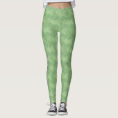 Einfache grüne Checkered Keramik-Fliesen mit Leggings (Vorderseite)