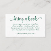 Einfache grüne Dusche | Sour Apple bringen ein Buc Begleitkarte (Vorderseite)