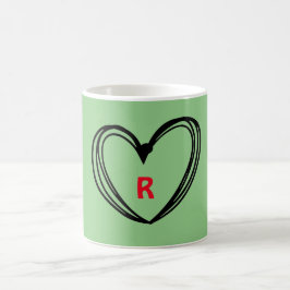 EINFACHE GRÜNE GENOME SWEET ZUHAUSE MAGNET KAFFEETASSE