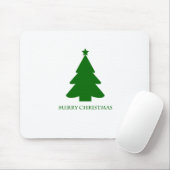 Einfache grüne Kristbaum Mousepad (Mit Mouse)