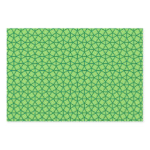 einfache grüne Ornamente