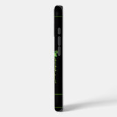 Einfache grüne Pflanze, Monogramal Case-Mate iPhone Hülle (Rückseite / Links)