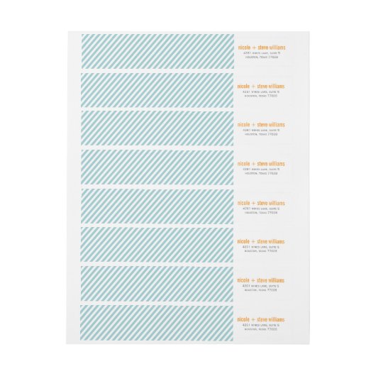 Einfache grüne Pinstripes (Bogen)