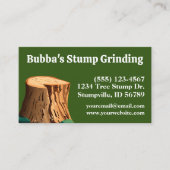 Einfache grüne Schleife Visitenkarte (Vorderseite)