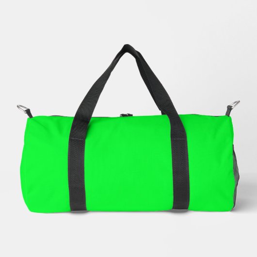 Einfache grüne Tücher mit kleinen Duffel-Taschen Duffle Bag (Vorderseite)
