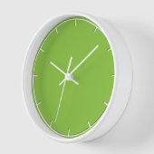 Einfache grüne Wall-Uhr Uhr (Winkel)