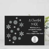 Einfache Gruß an den Business Corporate Kalender Karte (Stehend Vorderseite)