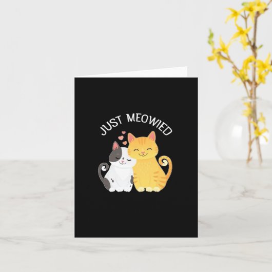 Einfache Grußkarte | Hochzeit | Karte (Gelbe Blume)