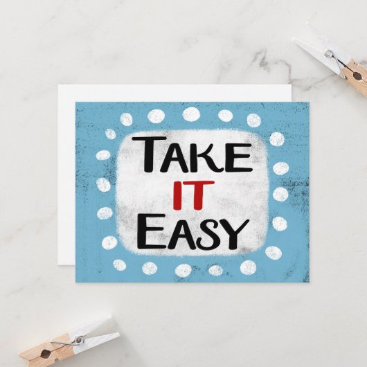 Einfache Grußkarte Karte (Vorderseite/Rückseite Beispiel)