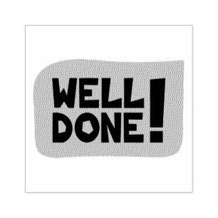 Einfache, gut gemachte Script-Holz-Briefmarke Gummistempel