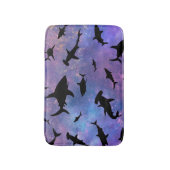 Einfache Haifischkiefer Badematte (Vorderseite Vertikal)